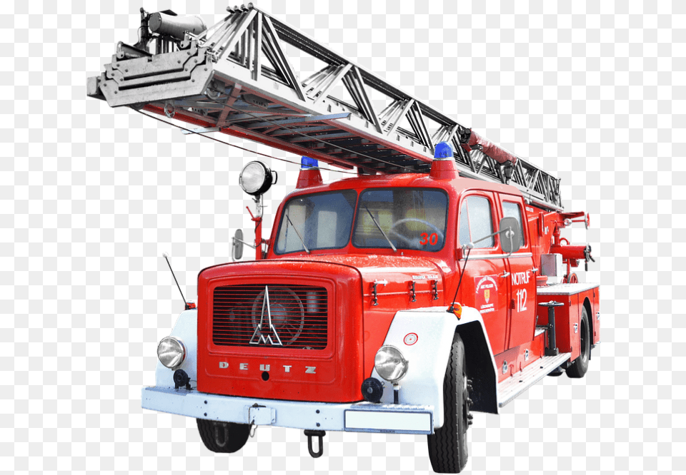 Fire Truck Image Magirus Fire Fighting Vehicles, Transportation, Vehicle, Machine, Wheel Png