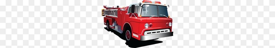Fire Truck Pixel Kbyte, Transportation, Vehicle, Fire Truck, Fire Station Free Transparent Png