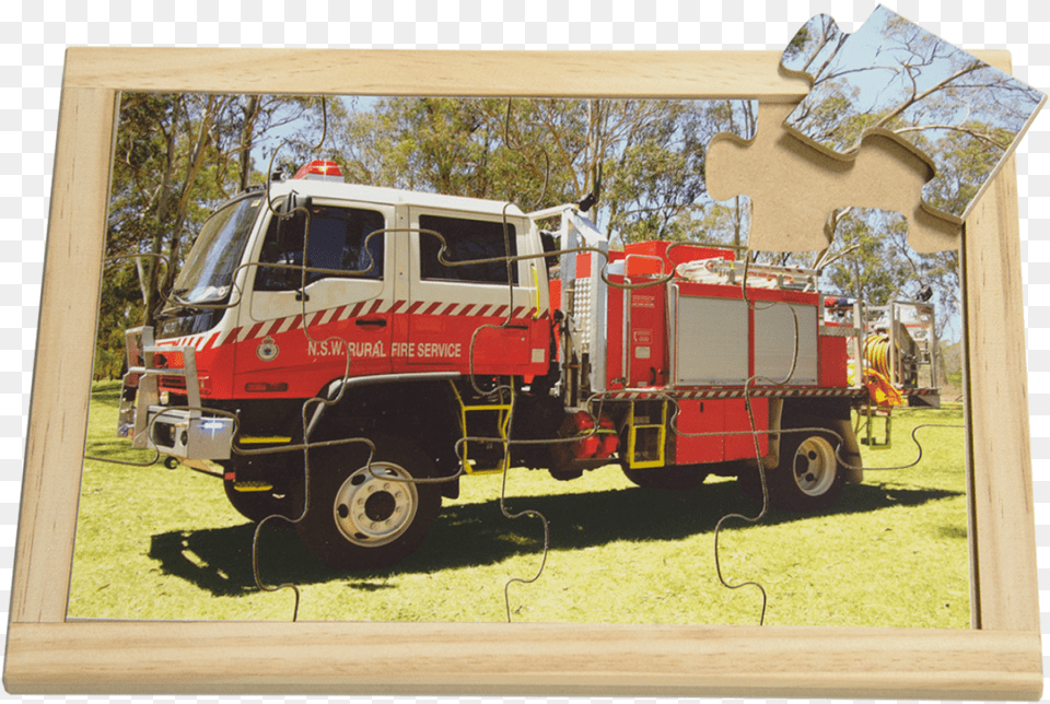 Fire Truck Puzzle Fire Apparatus, Transportation, Vehicle, Machine, Wheel Png