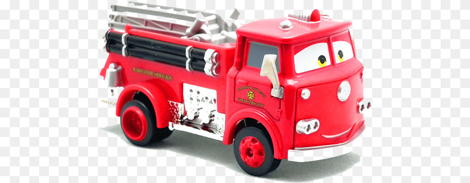Fire Truck Transparent Car Cartoon Fire Truck, Transportation, Vehicle, Fire Truck, Machine Png Image