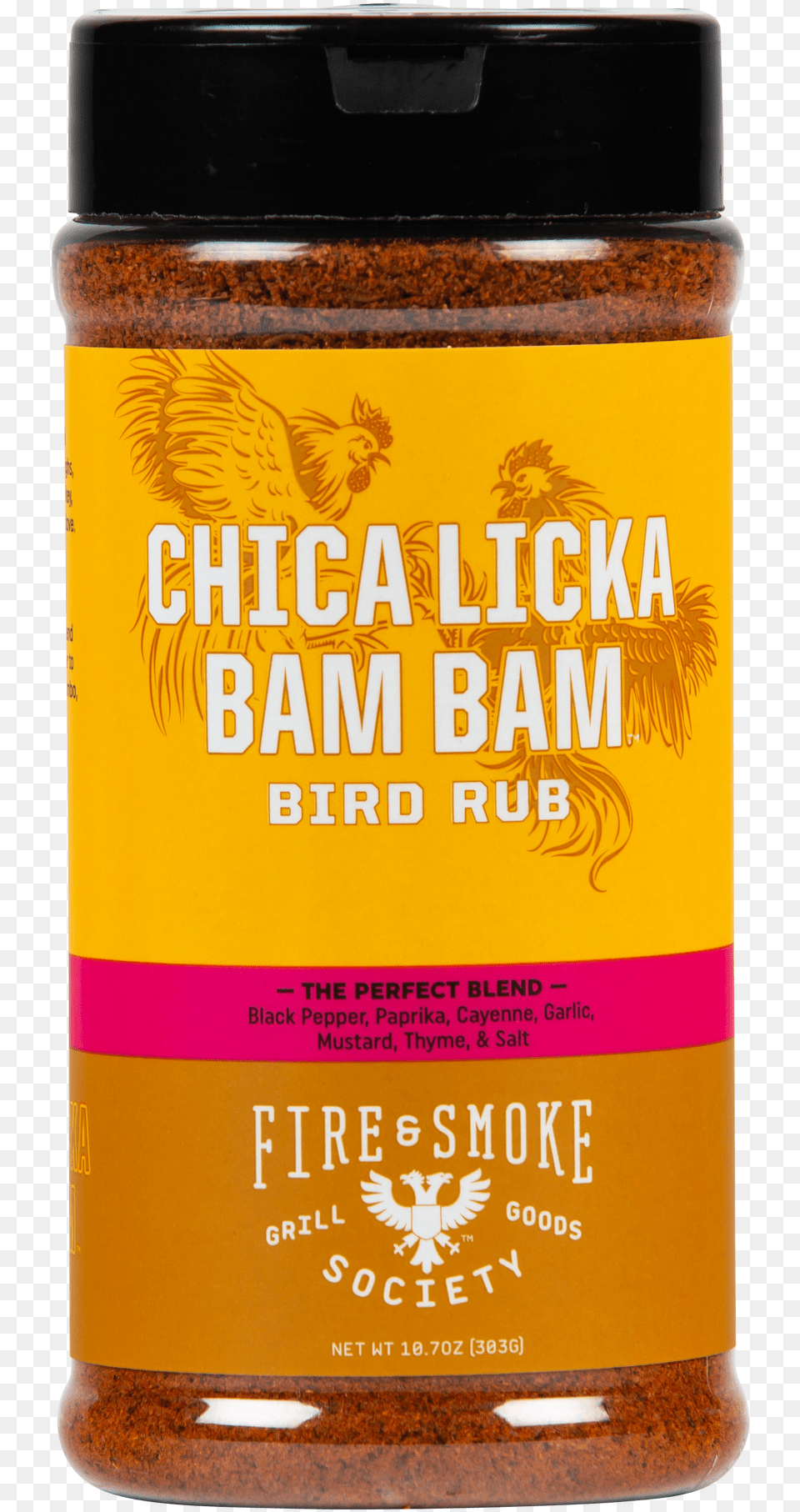 Fire U0026 Smoke Society Chica Licka Bam Poultry Spice Blend 107 Oz Walmartcom Seasoning, Food, Mustard, Alcohol, Beverage Free Transparent Png