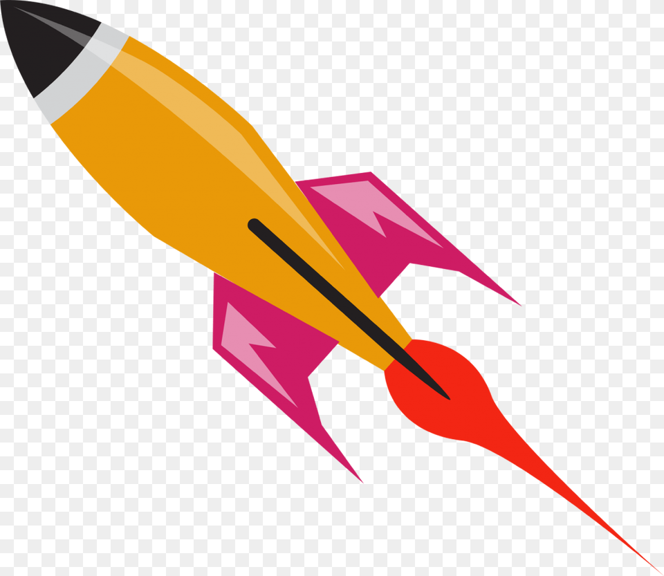 Fire Vector Spaceship Vector, Weapon, Rocket Free Png Download