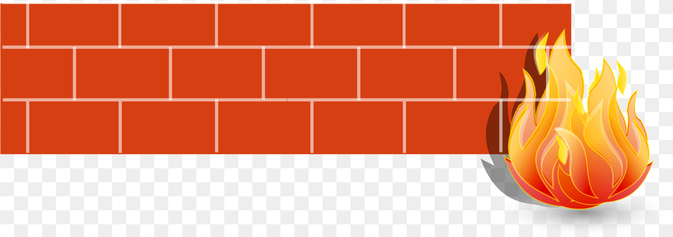 Fire Wall, Brick, Flame, Fireplace, Indoors Free Transparent Png