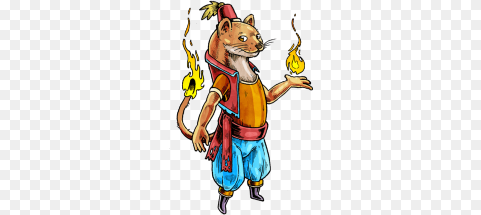 Fire Weasel, Adult, Book, Comics, Female Free Png Download