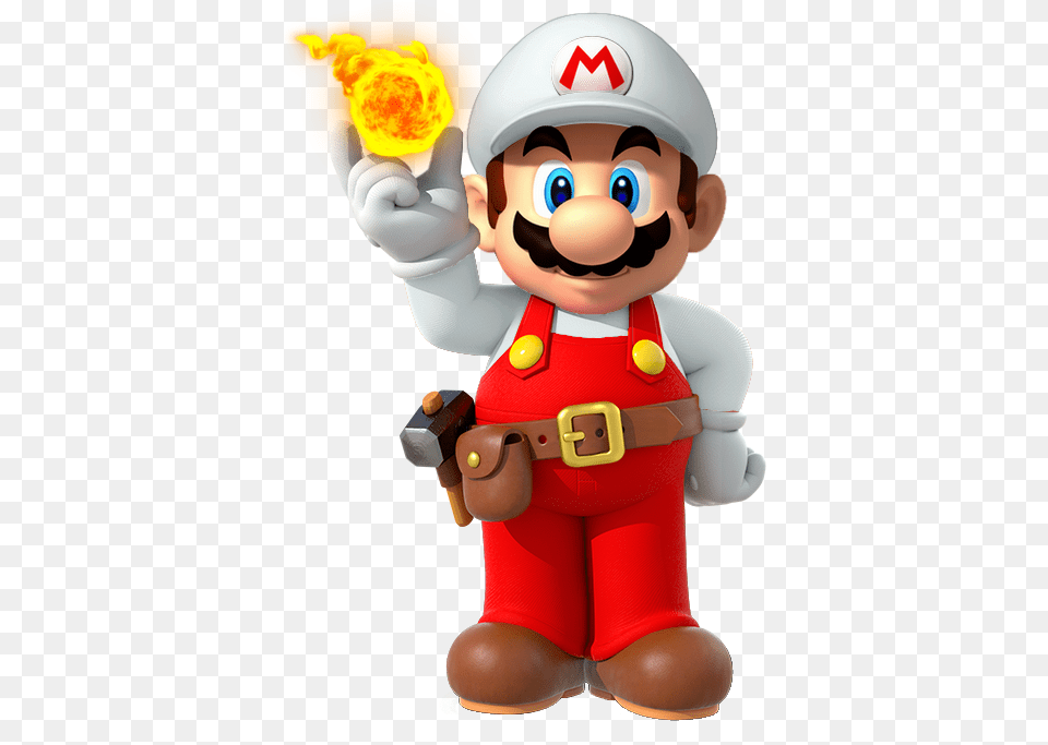 Fire With By Banjo Super Mario Bros Birthday Card With Stickers, Baby, Person, Game, Super Mario Free Transparent Png