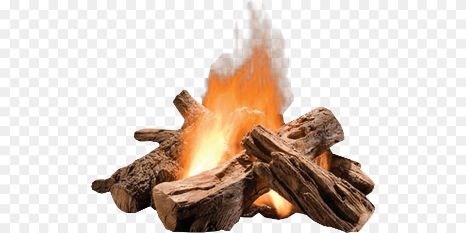 Fire With Wood, Flame, Bonfire Free Transparent Png