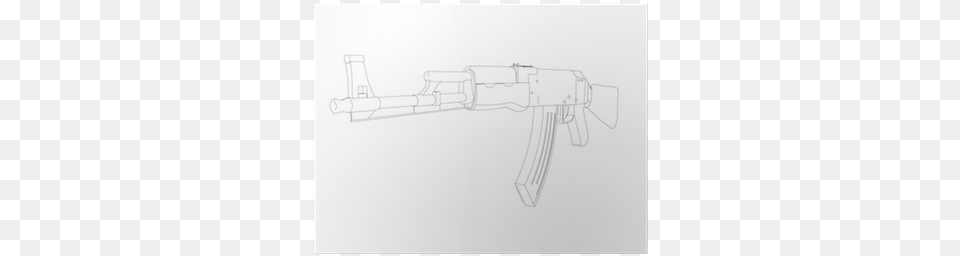 Firearm, Gun, Rifle, Weapon, White Board Png