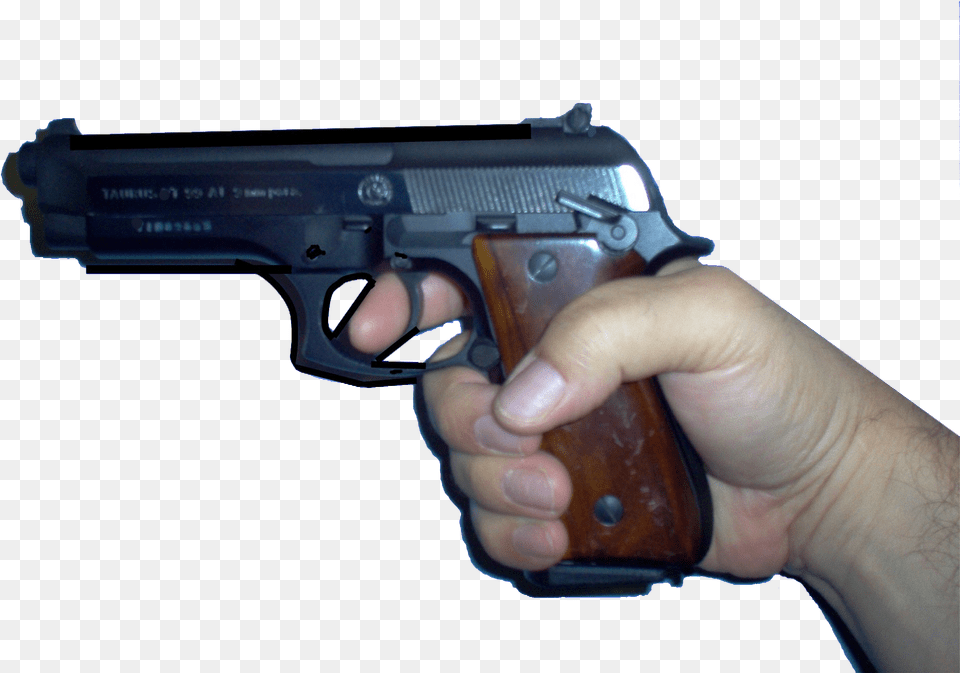 Firearm Revolver Weapon Beretta M9 Pistol Hand With Gun Transparent, Handgun Free Png
