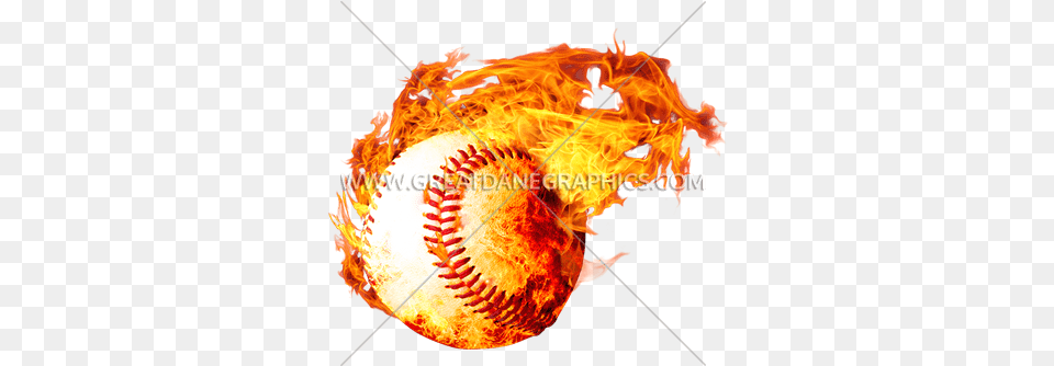 Fireball Baseball Production Ready Artwork For T Shirt, Person, People, Glove, Sport Png Image