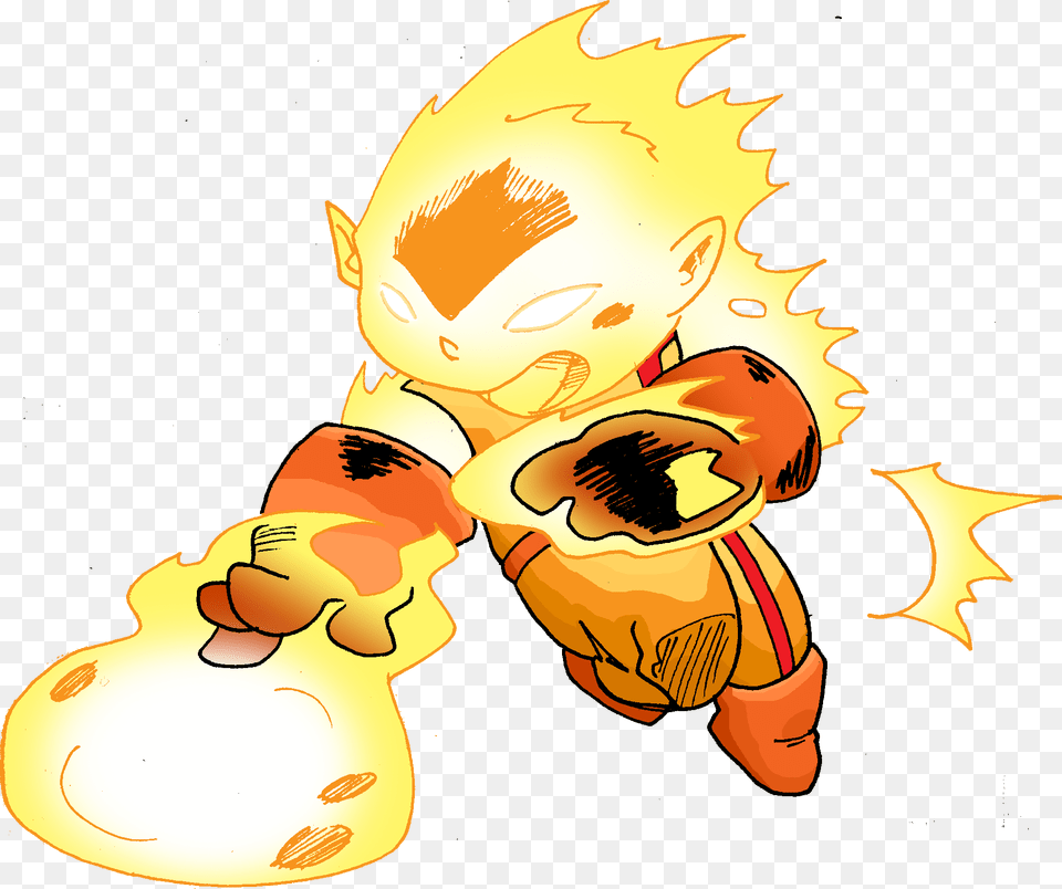 Fireball Cartoon, Baby, Person, Face, Head Free Transparent Png