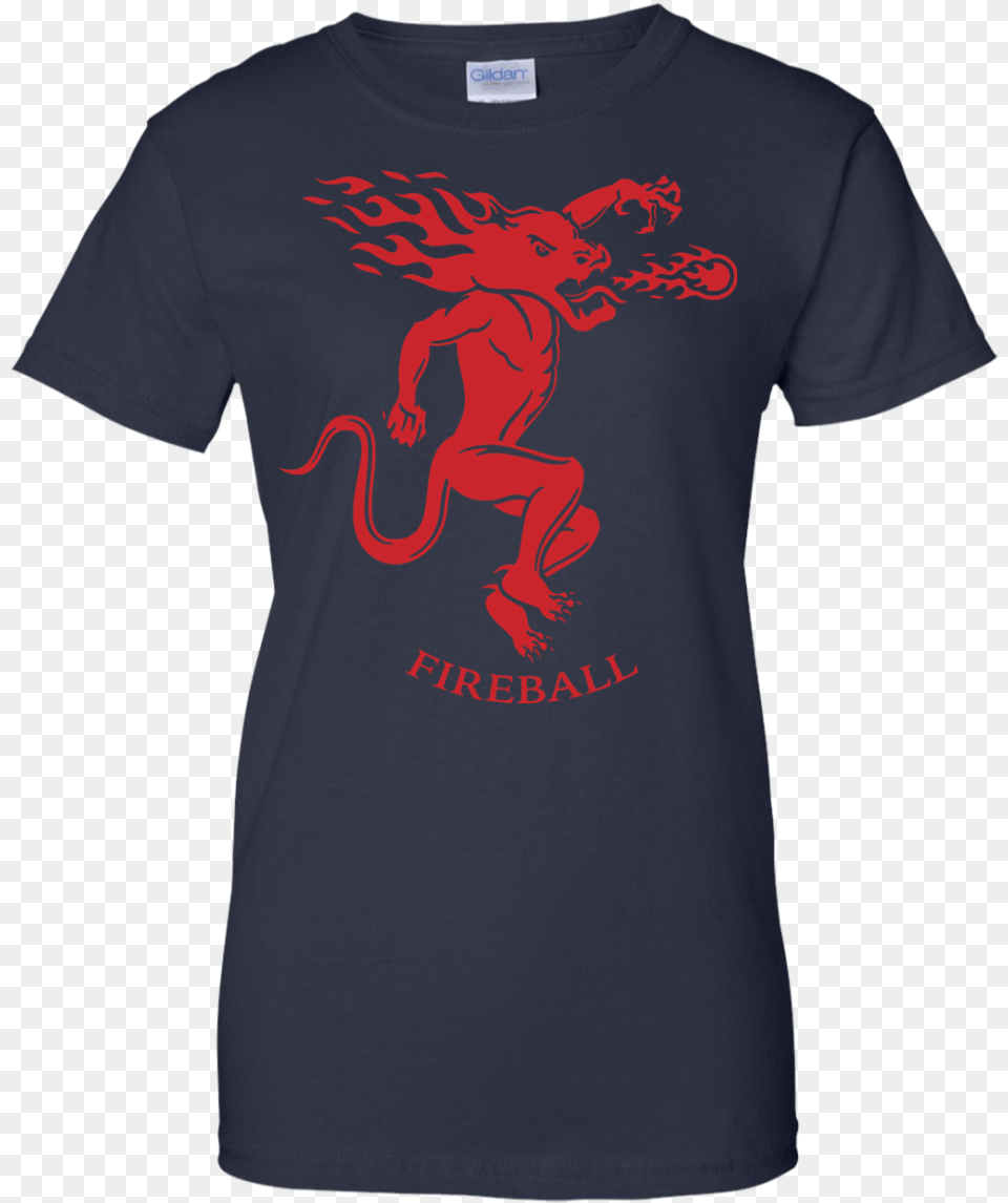 Fireball Cinnamon Whiskey Dragon T Shirt U2013 Shirt Design Online, Clothing, T-shirt Free Png