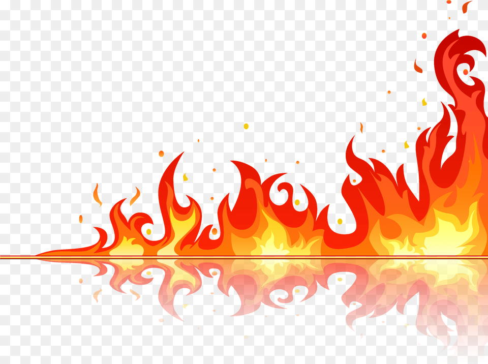 Fireball Clipart Blaze Clip Art Fire Border, Flame Free Png