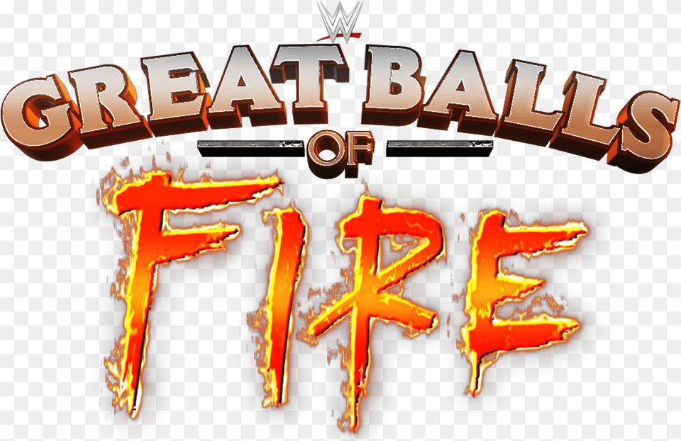 Fireball Clipart Flame Ball Picture Wwe Great Balls Of Fire Logo, Bonfire, Architecture, Building, Factory Free Png