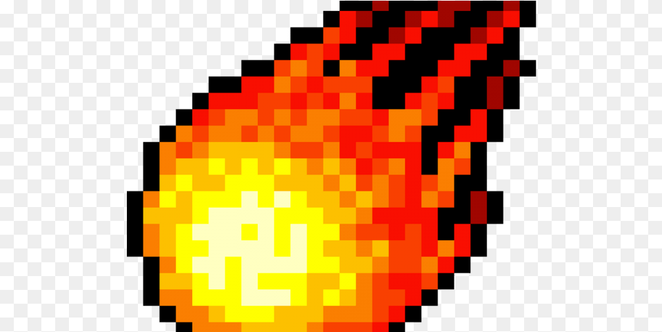Fireball Clipart Pixel Sprite Fire Ball Pixel Art, Lighting, Light, Nature, Outdoors Free Png