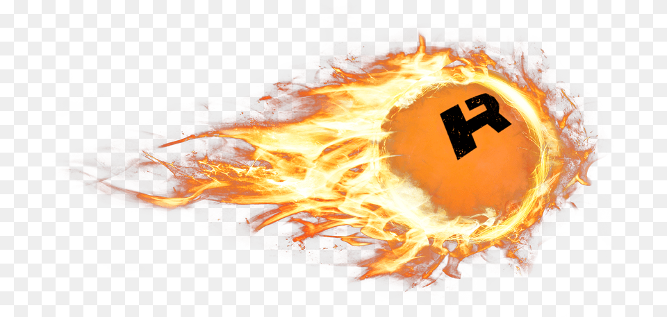 Fireball Flame Close Up, Fire, Bonfire Free Png