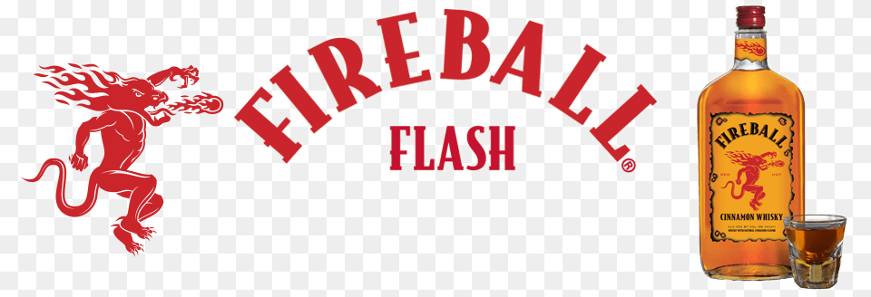 Fireball Flash Fireball Whiskey Logo Fireball Whiskey Logo Svg, Alcohol, Beverage, Liquor, Beer Free Png Download
