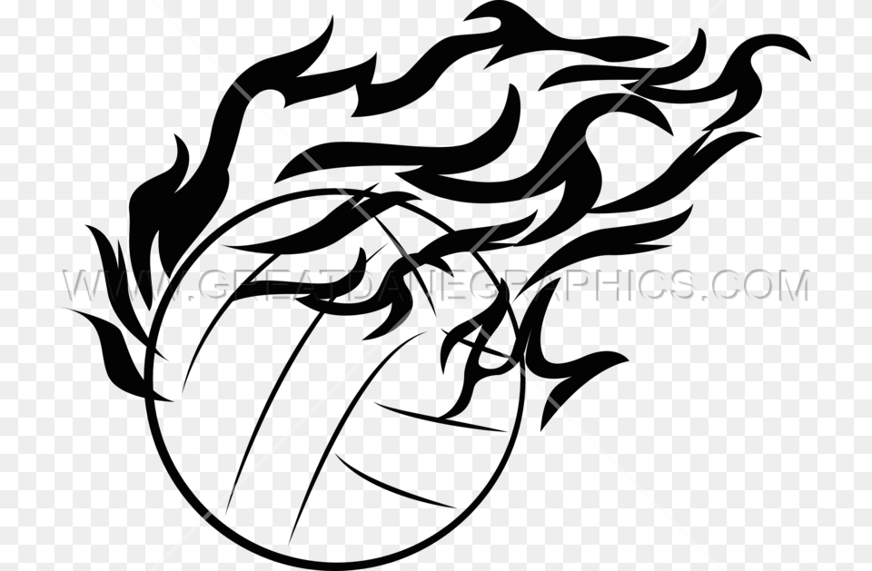 Fireball Library Library Black And White Huge Transparent Volleyball Clipart, Green, Art, Graphics, Bow Png