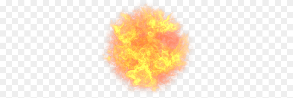 Fireball Transparent Pictures Small Ball Of Fire, Flame, Sky, Outdoors, Nature Free Png