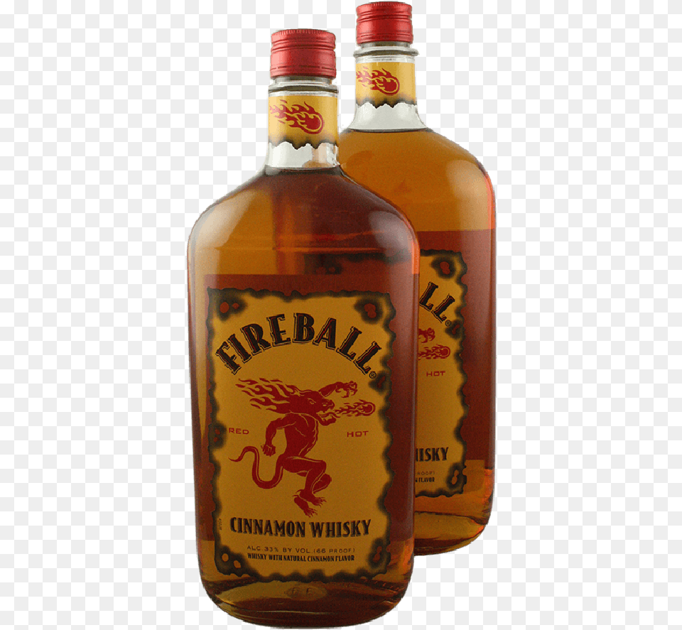 Fireball Whiskey Fireball Whisky, Alcohol, Beverage, Liquor, Food Free Transparent Png