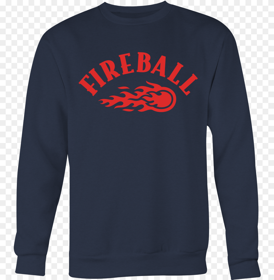 Fireball Whisky Logo T Shirt Fireball Cinnamon Whisky Drunk O Meter St, Clothing, Knitwear, Long Sleeve, Sleeve Free Png