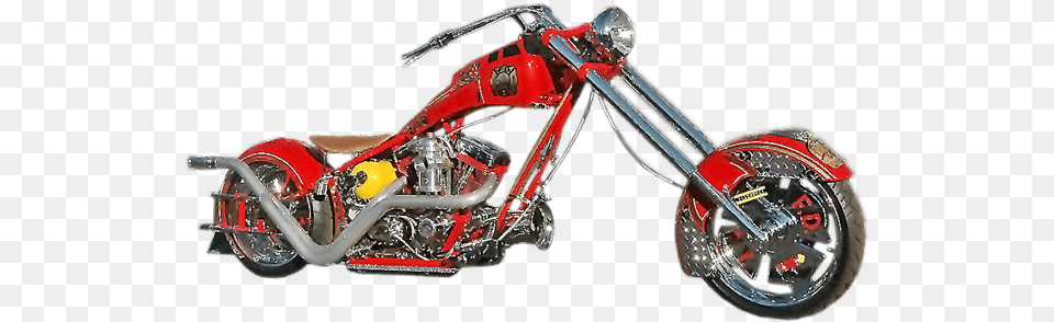 Firebike American Chopper Moto De Bomberos, Machine, Spoke, Motorcycle, Vehicle Free Transparent Png