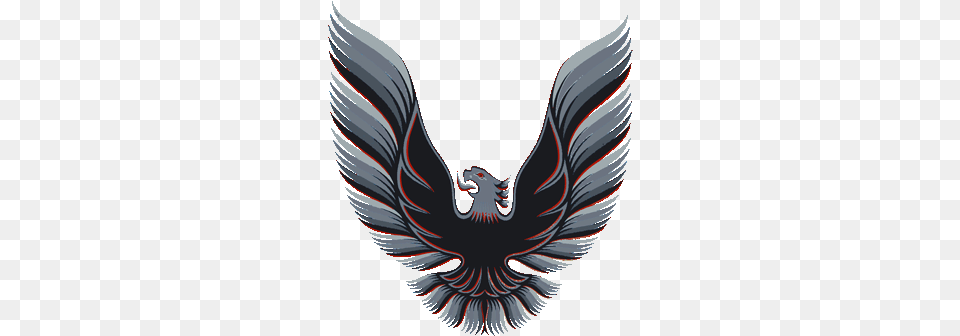 Firebird Trans Am Car Logo With Bird, Emblem, Symbol, Animal Free Png Download