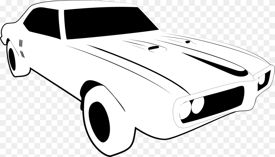 Firebird Vector By Stephanie Wisdom Classic Car, Stencil, Coupe, Sports Car, Transportation Free Png Download