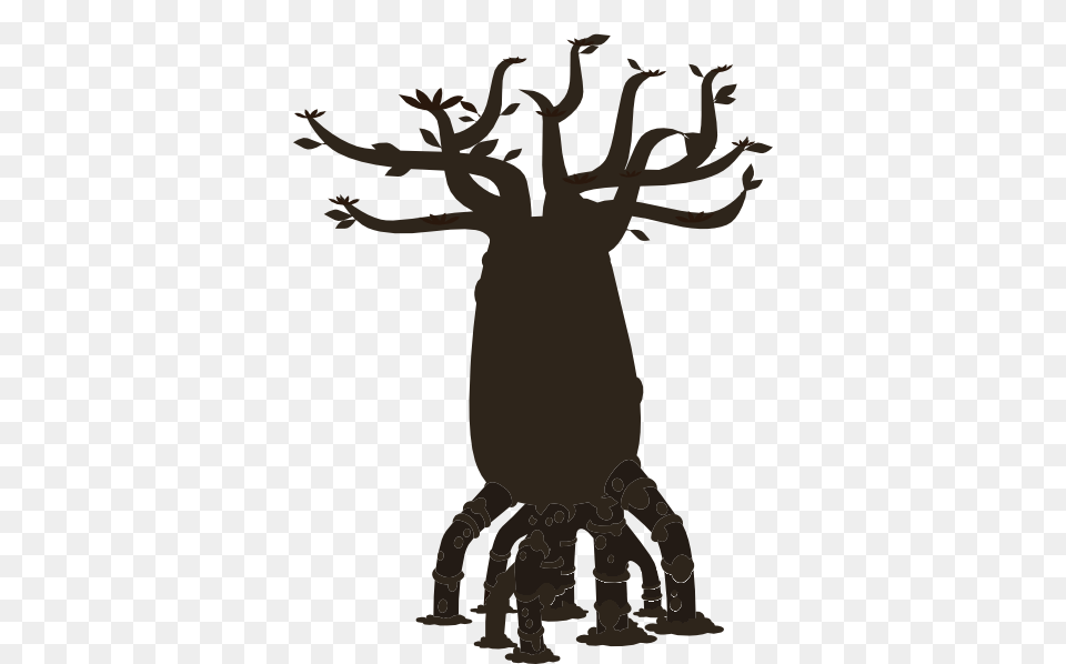 Firebog Bottle Tree Silhouette Clip Arts For Web, Electronics, Hardware, Person, Stencil Free Png Download