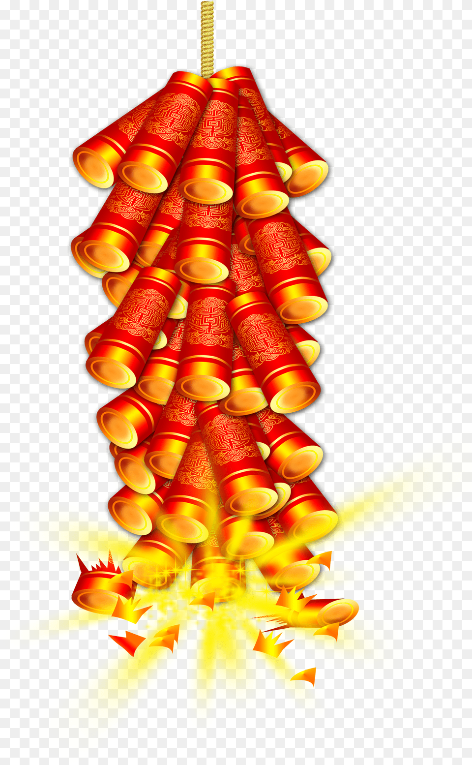 Firecracker Chinese New Year Crackers, Lamp, Dynamite, Weapon, Flower Free Png Download