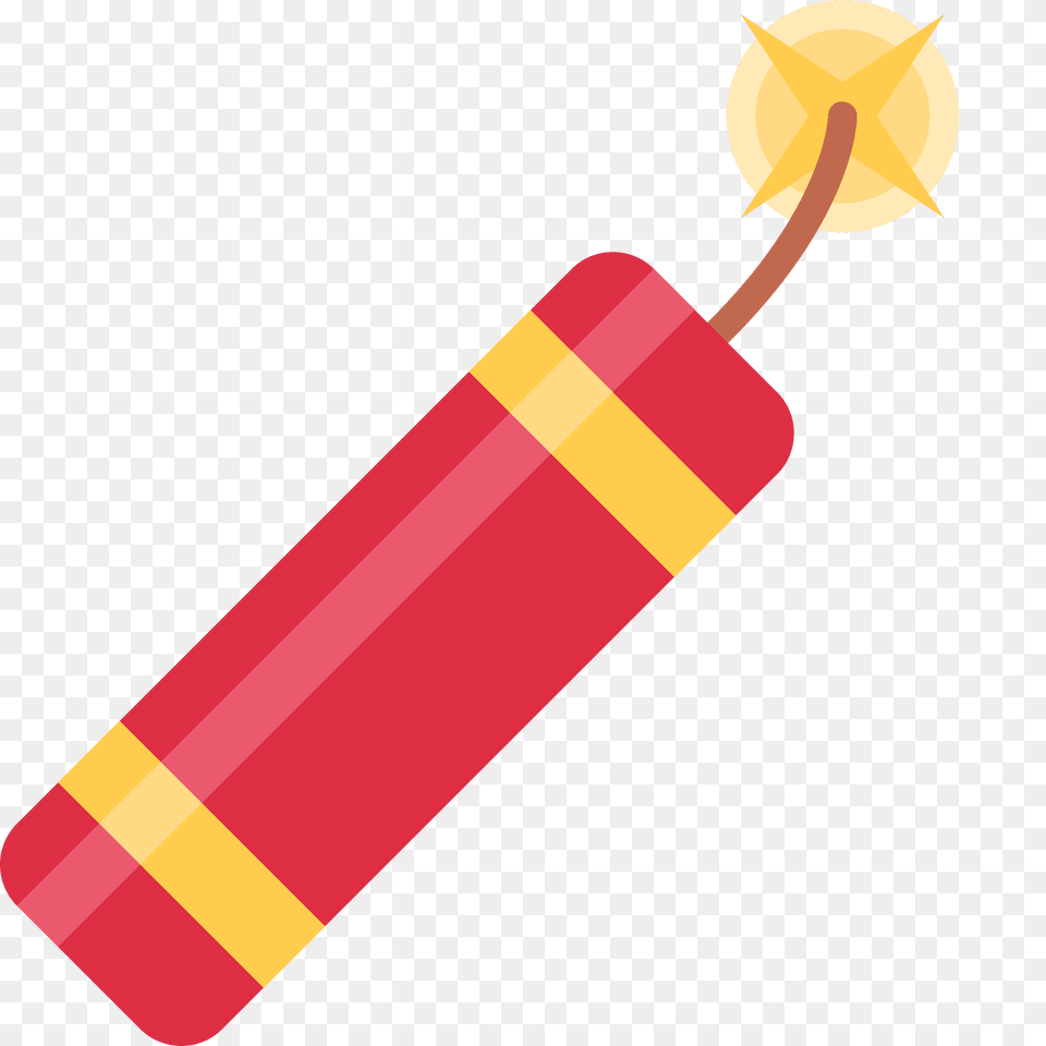 Firecracker Emoji Clipart, Dynamite, Weapon Png