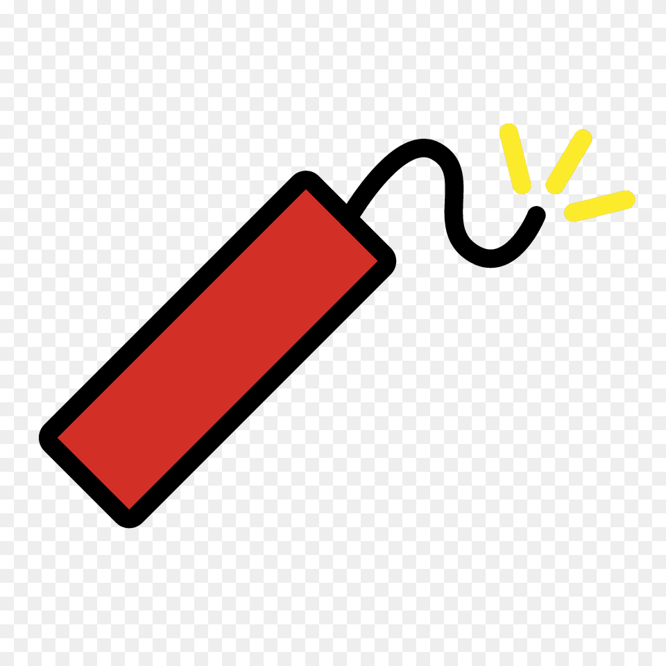 Firecracker Emoji Clipart, Dynamite, Weapon Png Image