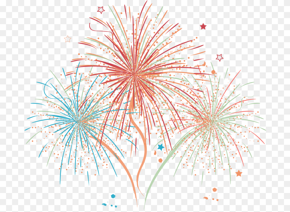 Firecrackers Fireworks Vector, Plant Free Png Download