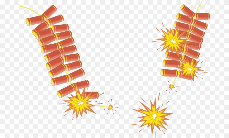 Firecrackers Chinese New Year Fireworks, Dynamite, Weapon Free Transparent Png