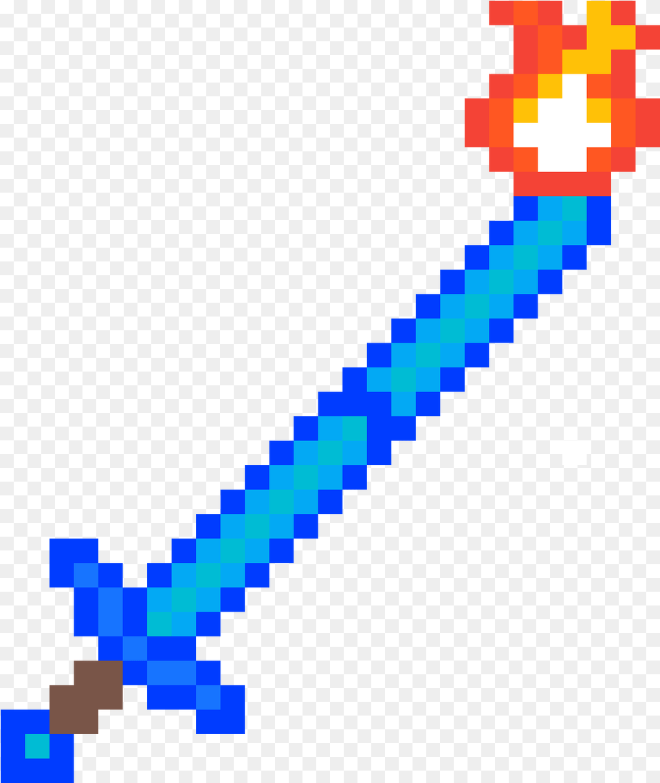 Fired Short Swords Minecraft Texture Pack, Sword, Weapon Png Image