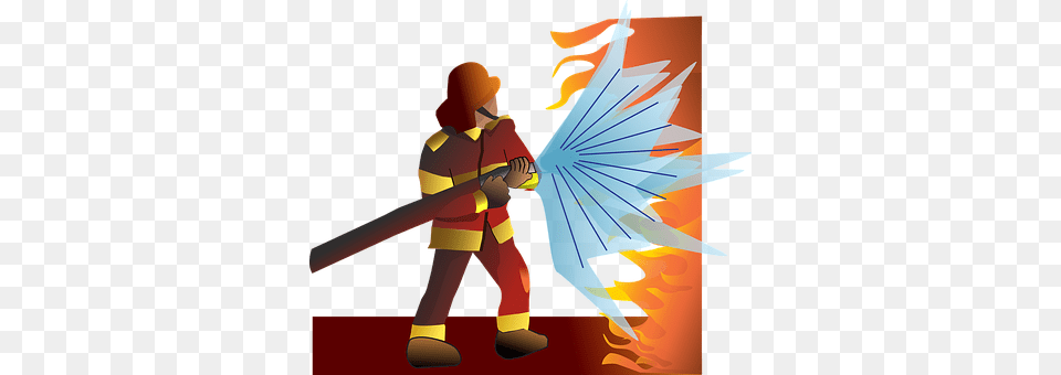Firefighter Person, Art Free Transparent Png