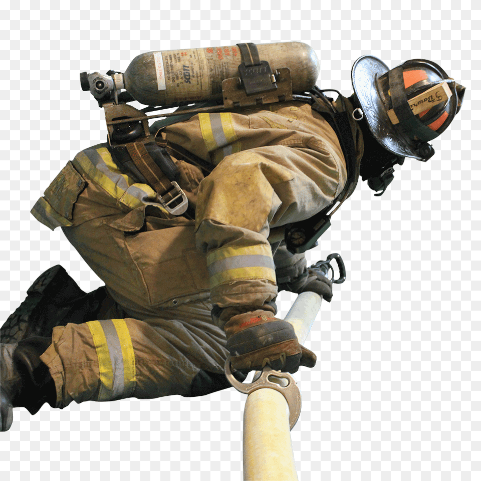 Firefighter, Adult, Male, Man, Person Free Png