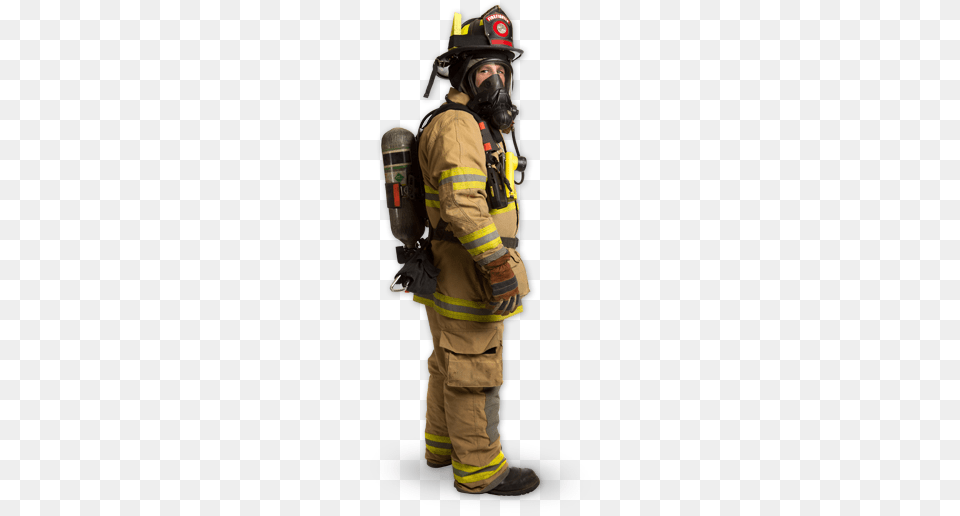 Firefighter, Adult, Male, Man, Person Png Image