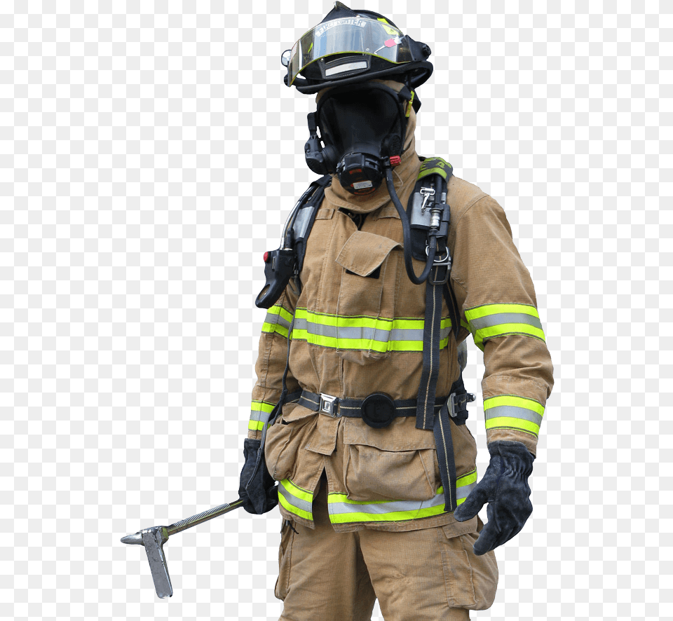 Firefighter, Adult, Male, Man, Person Free Png