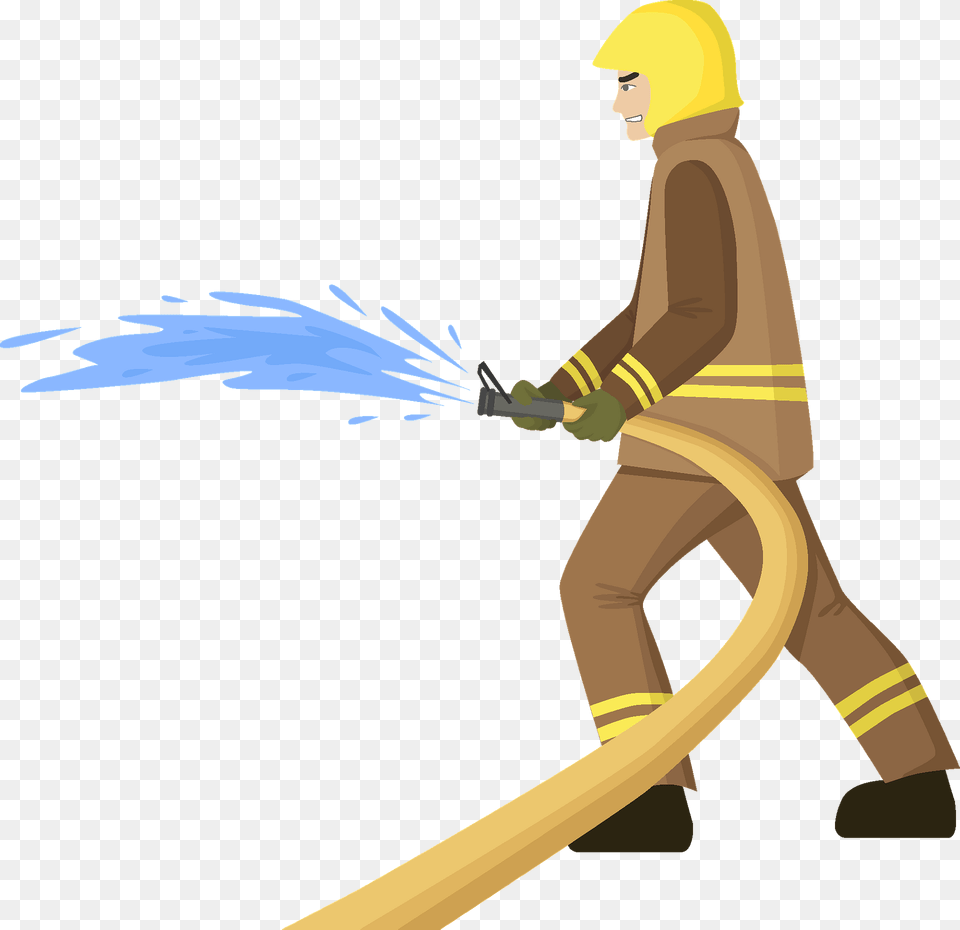 Firefighter Clipart, Person, Face, Head, Worker Free Png