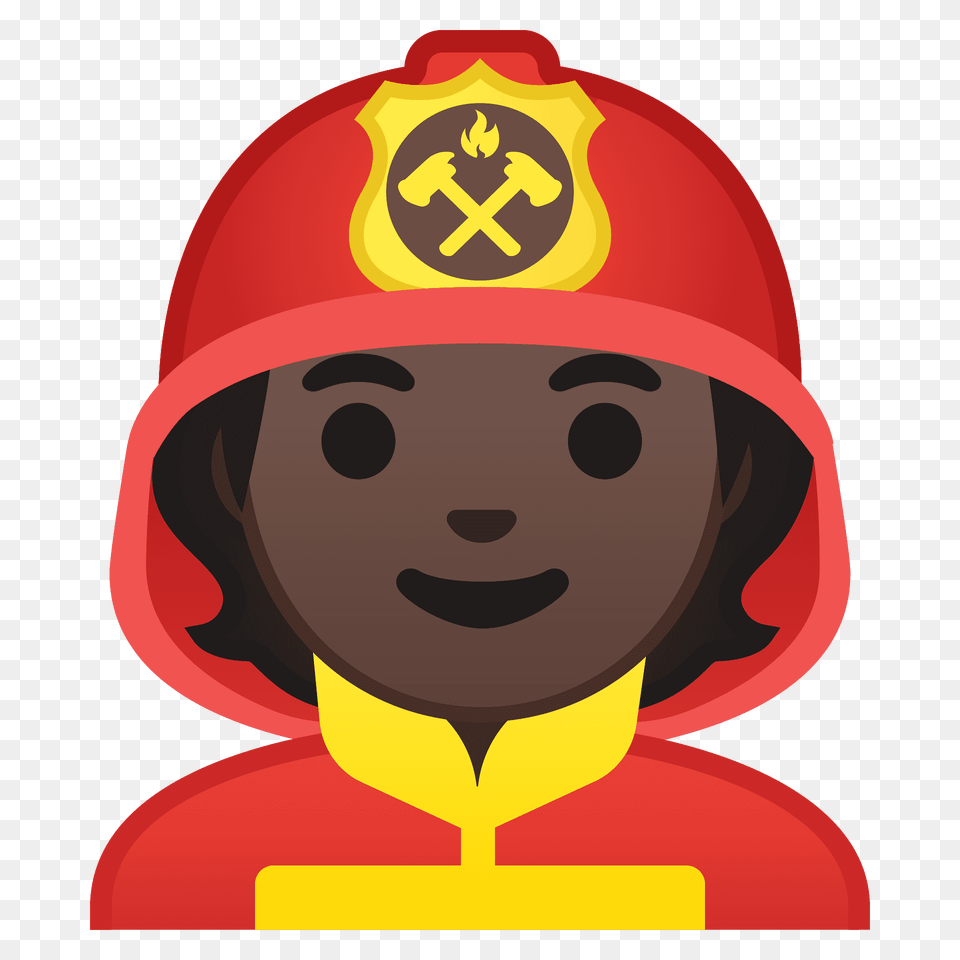 Firefighter Emoji Clipart, Helmet, Face, Head, Person Free Png