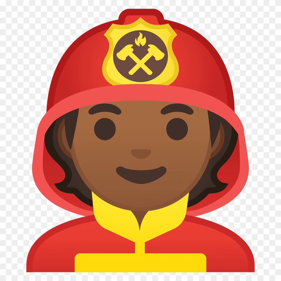 Firefighter Emoji Clipart, Helmet, Baby, Person, Face Png