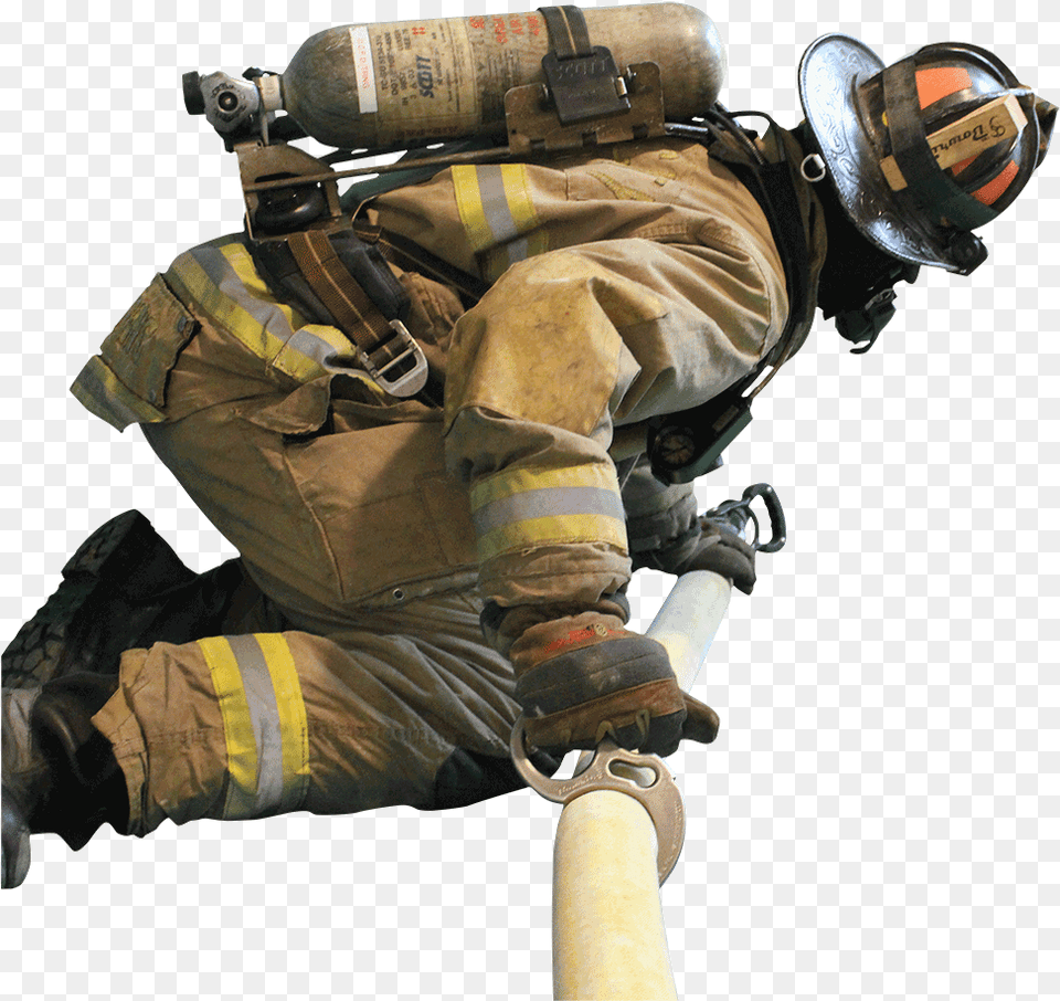 Firefighter Fire Fighter, Adult, Male, Man, Person Free Png