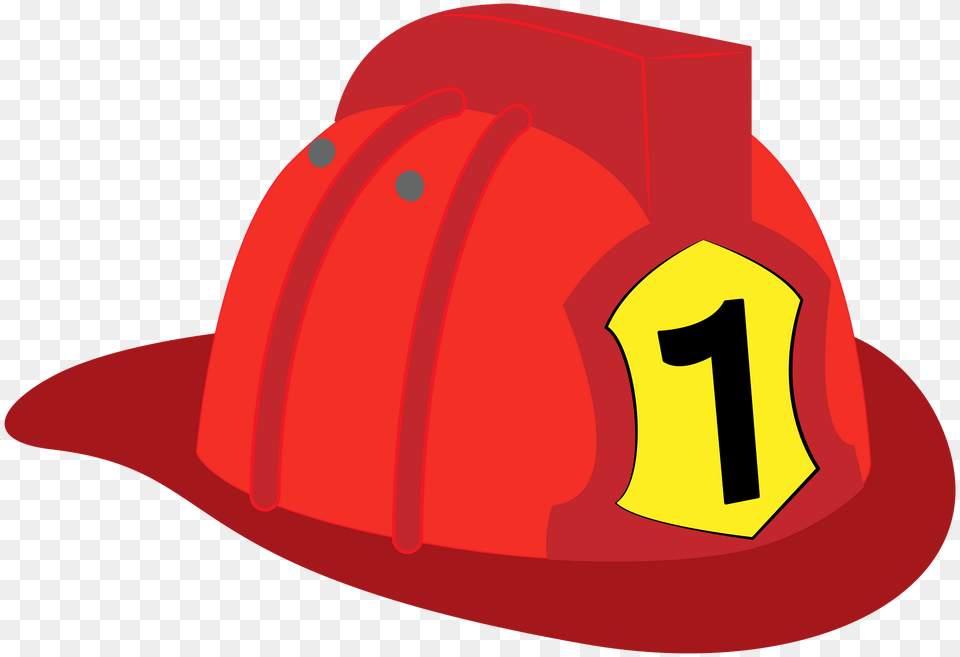 Firefighter Hat Clipart, Clothing, Hardhat, Helmet, Baseball Cap Free Transparent Png