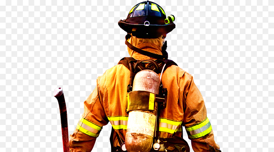 Firefighter Firefighter, Clothing, Hardhat, Helmet, Adult Png Image