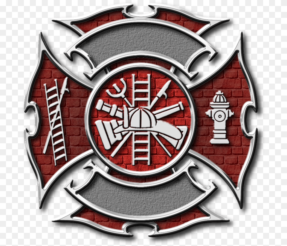 Firefighter Symbol, Emblem, Logo, Machine, Wheel Free Transparent Png
