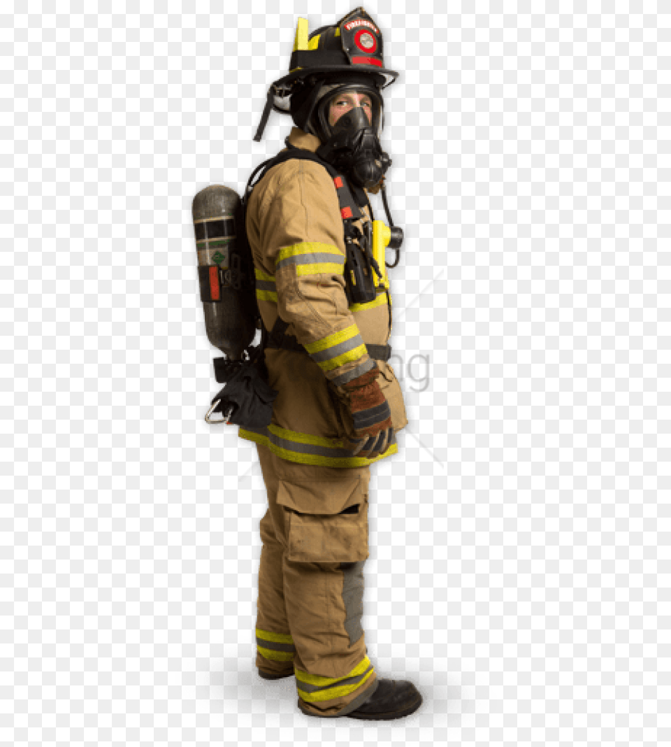 Firefighterpersonal Protective Firefighter, Adult, Male, Man, Person Free Transparent Png