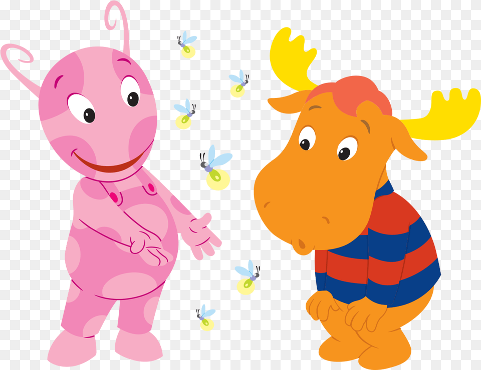 Fireflies Tyrone Uniqua The Backyardigans, Animal, Bear, Mammal, Wildlife Free Png Download