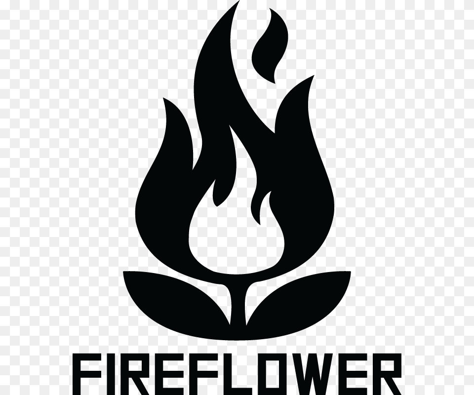 Fireflower Reel Emblem, Logo, Symbol, Astronomy, Moon Free Png Download