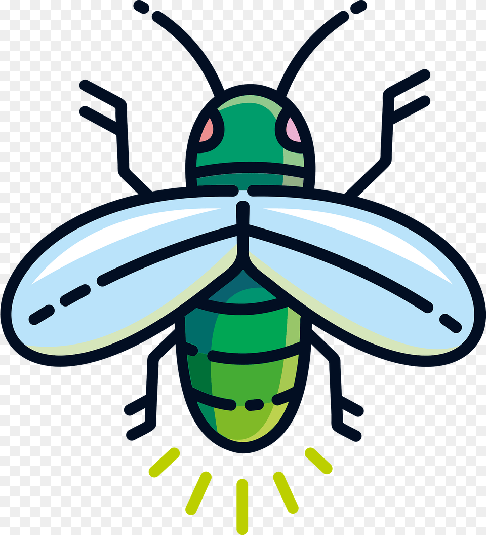 Firefly Clipart, Animal, Insect, Invertebrate, Ammunition Free Png Download