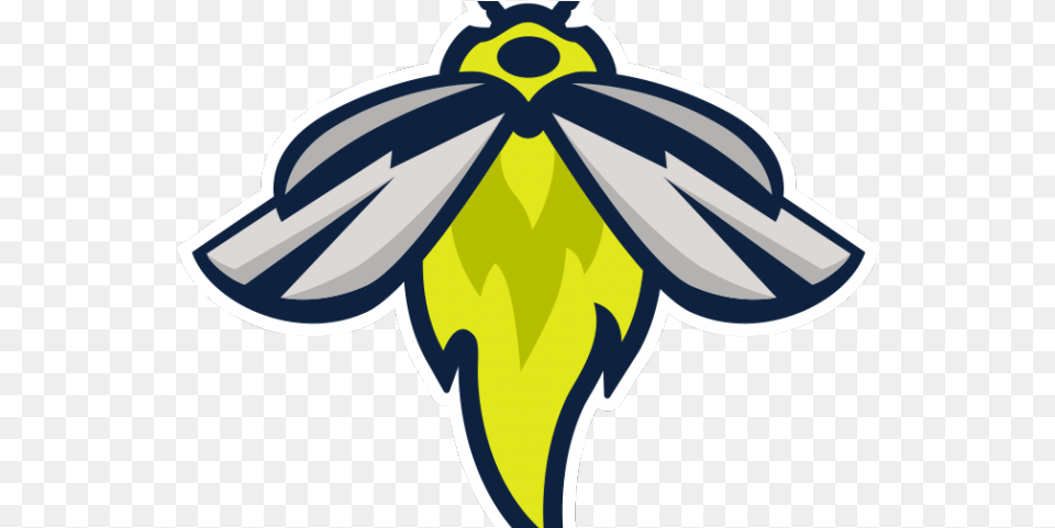 Firefly Clipart Night Fireflies Baseball Logo, Animal, Bee, Insect, Invertebrate Png Image
